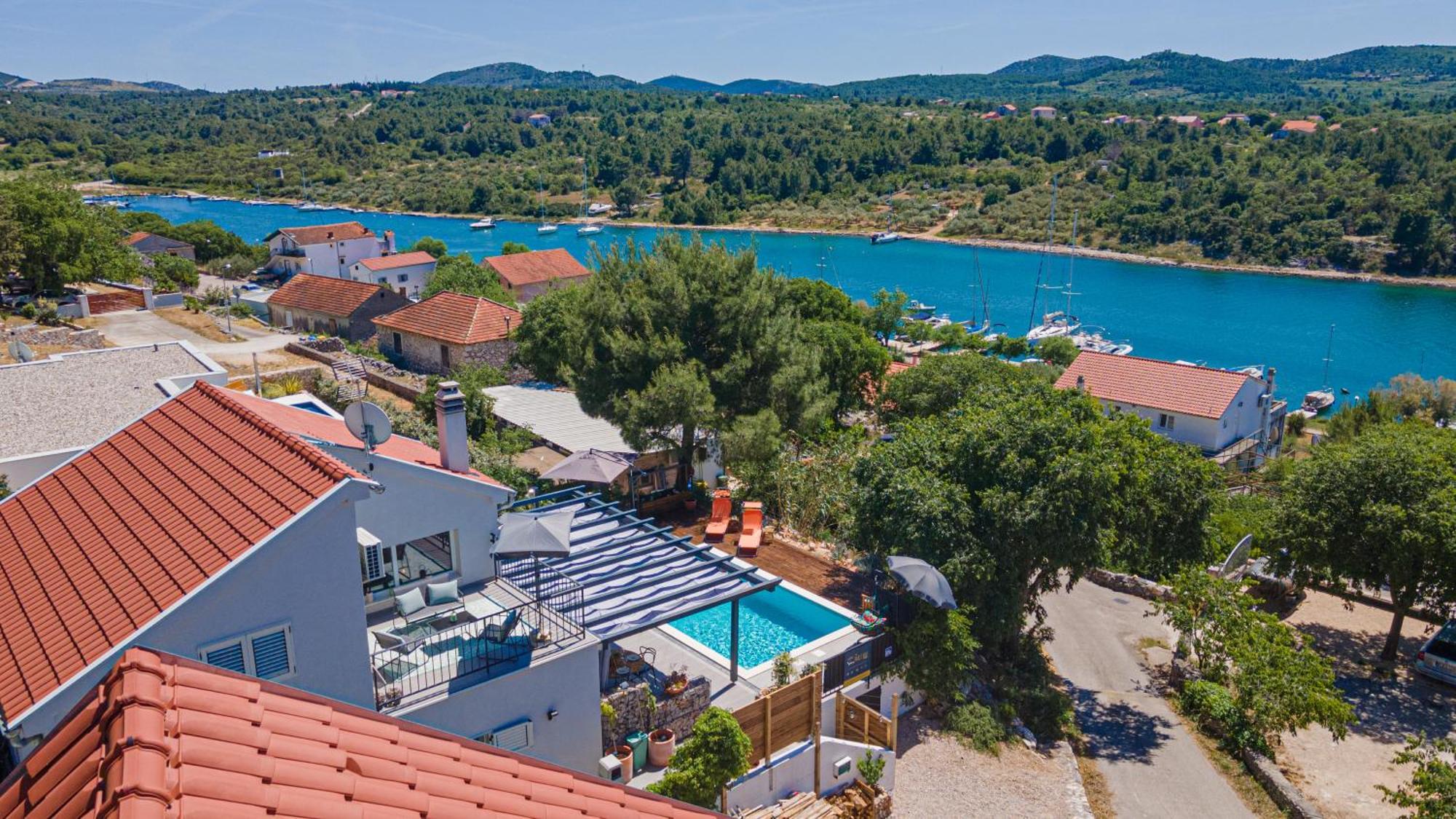 Kuca Mali Raj - Little Paradise Šibenik Екстериор снимка